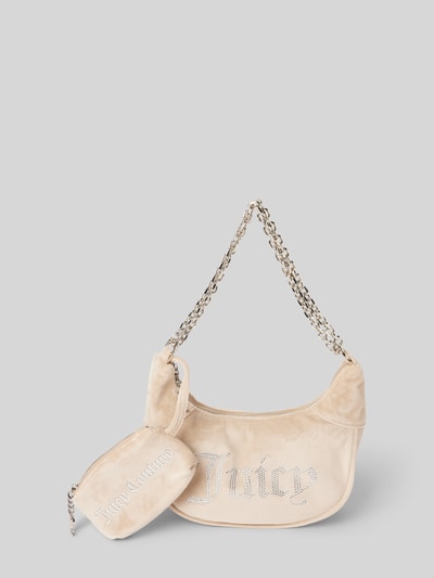 Juicy Couture Hobo Bag mit Strasssteinbesatz Modell KIMBERLY sand online kaufen