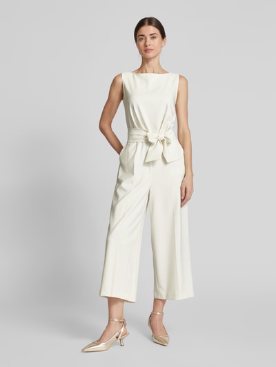 Betty Barclay Jumpsuit mit Bindegürtel Offwhite 4