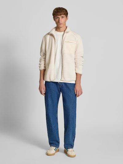 Only & Sons Regular Fit Webpelzjacke mit Mesh Innenstoff Modell 'DALLAS' Beige 1