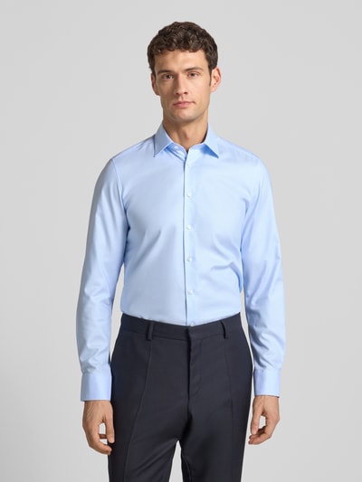 OLYMP Level 5 Slim Fit Businesshemd in Premiumqualität Bleu 4
