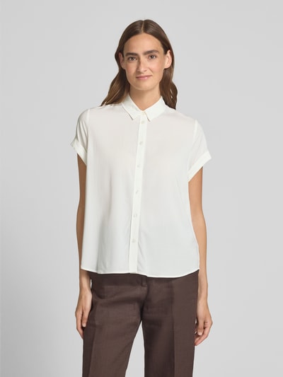 Samsøe Samsøe Hemdbluse mit Knopfleiste Modell 'MAJAN' Offwhite 4