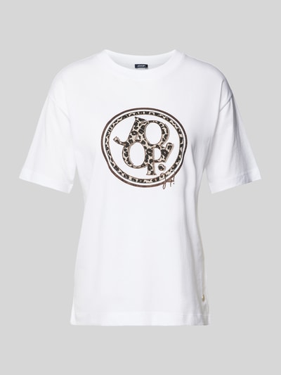 JOOP! T-Shirt mit Label-Print Offwhite 2