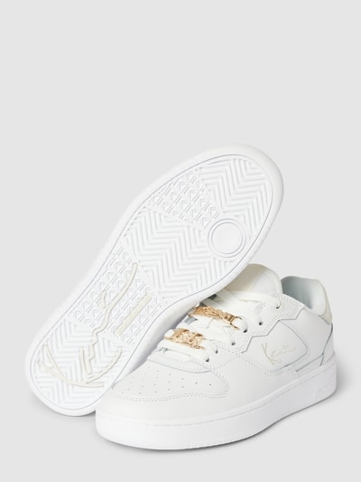 KARL KANI Sneaker mit Label-Details Weiss 4