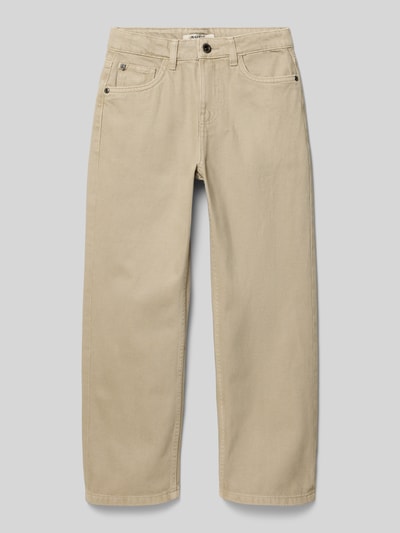 Garcia Straight Leg Jeans im 5-Pocket-Design Modell Beige 1