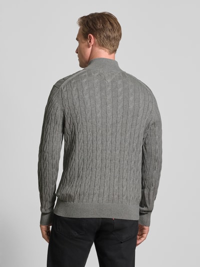 Tommy Hilfiger Regular fit schipperstrui van puur katoen Lichtgrijs - 5