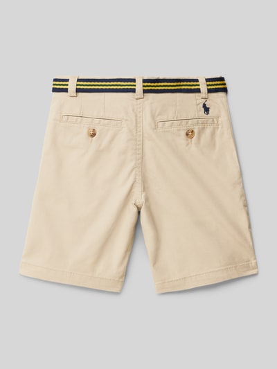 Polo Ralph Lauren Kids Korte broek met steekzakken, model 'BEDFORD' Beige - 3