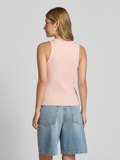 Tom Tailor Denim Slim Fit Tank Top aus Baumwoll-Mix Rosa 5
