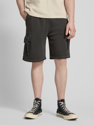 Superdry Regular Fit Cargoshorts mit Eingrifftaschen Black 4