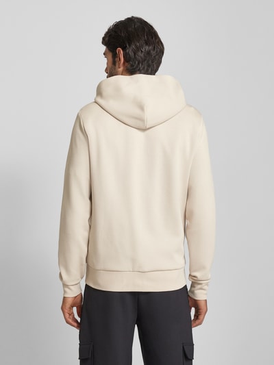 CK Calvin Klein Sweatjacke aus Viskose mit Label-Print Beige 5