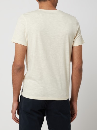 Tom Tailor T-Shirt aus Slub Jersey  Beige 5