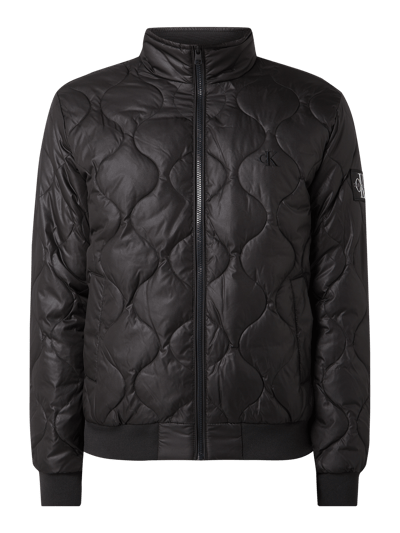 Calvin Klein Jeans Steppjacke mit Logo-Applikation  Black 2