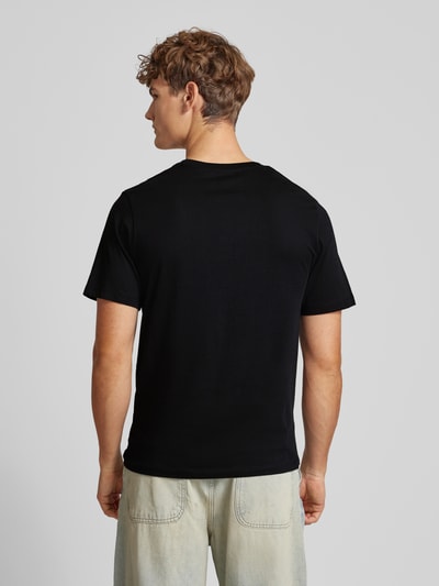 Jack & Jones T-Shirt mit Label-Print Modell 'ECORP' Black 5