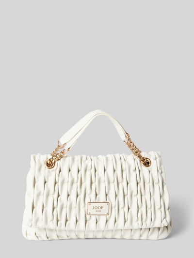 JOOP! Jeans Handtasche mit Label-Applikation Modell 'ruga emma' Offwhite 2