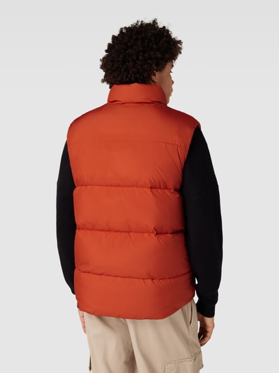 Carhartt Work In Progress Bodywarmer met klepzakken, model 'Springfield' Donkeroranje - 5