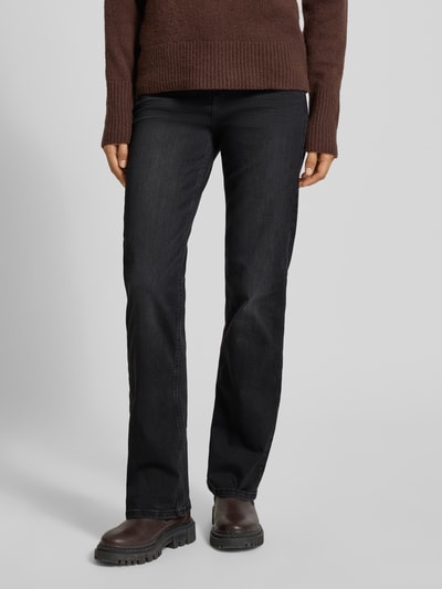 Angels Wide Leg Jeans im 5-Pocket-Design Modell 'LARA' Anthrazit 4