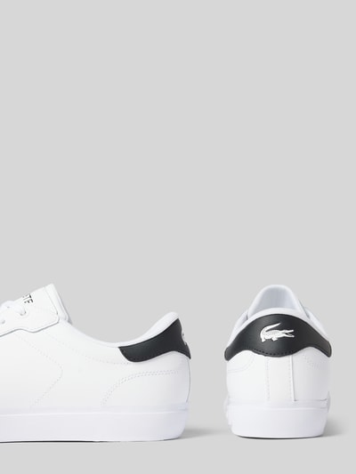 Lacoste Sneaker mit Logo-Stitching Modell 'POWERCOURT' Weiss 2