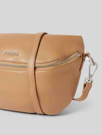 BOGNER Handtasche mit Label-Detail Modell 'ANDERMATT' Sand 3