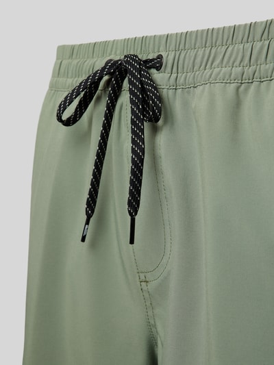 Quiksilver Spodenki kąpielowe z naszywką z logo model ‘SURFSILK’ Khaki 2