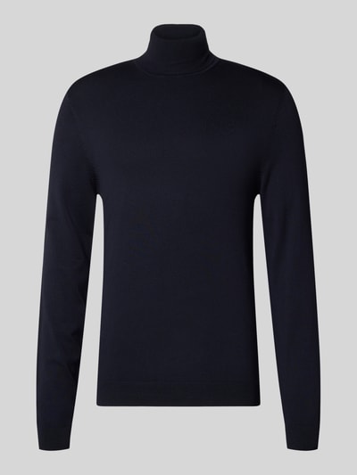 MCNEAL Rollkragenpullover aus Viskose-Mix Marine 2