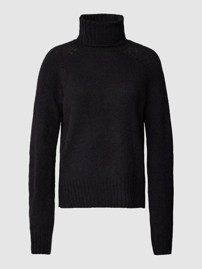 Vero Moda Strickpullover mit Rollkragen Modell 'DANIELA' Black 2