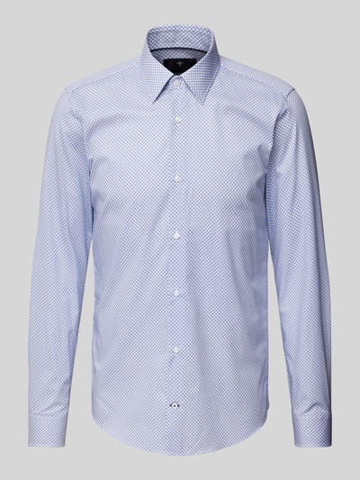 JOOP! Collection Slim Fit Business-Hemd mit Kentkragen Modell 'Pierce' Royal 1