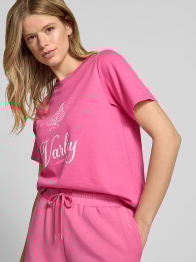 VARLEY T-Shirt mit Rundhalsausschnitt Pink 3
