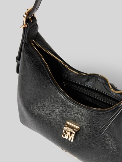 Steve Madden Handtasche mit Label-Applikation Modell 'BOVIE' Black 4