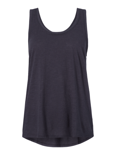 Marc O'Polo Tanktop mit Zierstreifen Dunkelblau 1