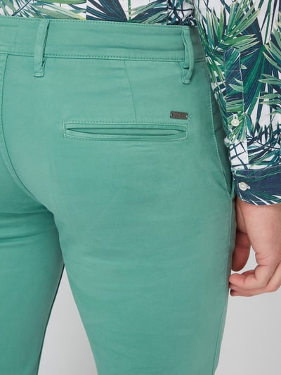 BOSS Orange Slim fit chino met stretch Lichtgroen - 3