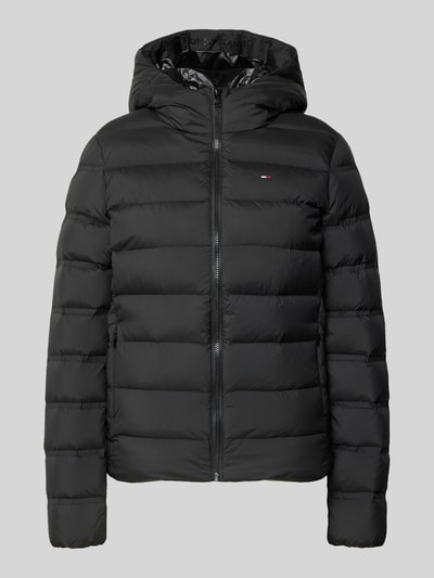 Tommy Jeans Regular fit donsjack met capuchon Zwart - 2
