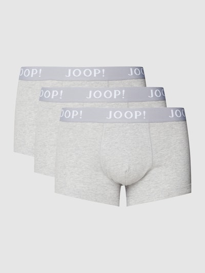 JOOP! Collection Trunks mit Label-Detail im 3er-Pack Silber Melange 2