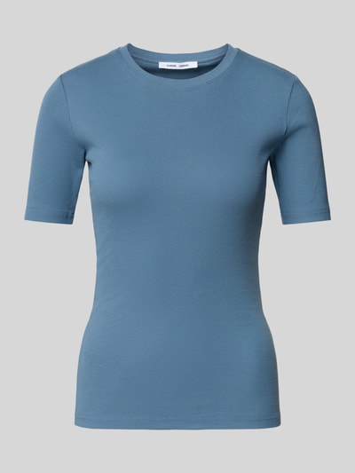 Samsøe Samsøe T-shirt met ronde hals Bleu - 2