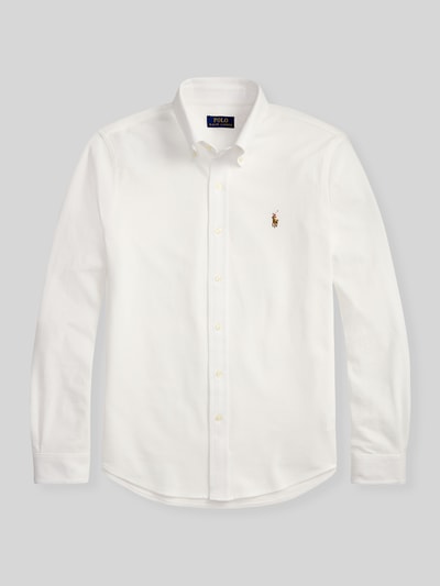 Polo Ralph Lauren Regular Fit Freizeithemd aus reiner Baumwolle Offwhite 2