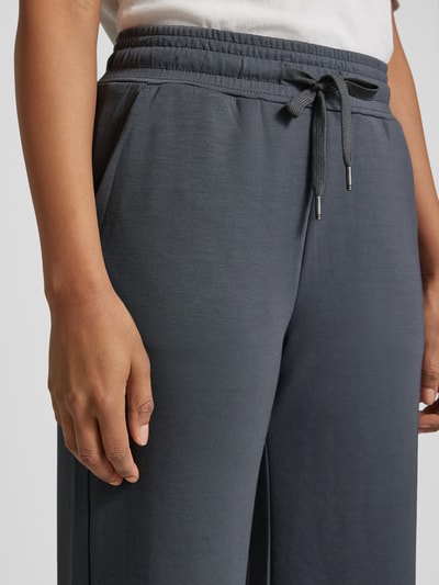 Soyaconcept Wide leg sweatpants met tunnelkoord Grafiet - 3