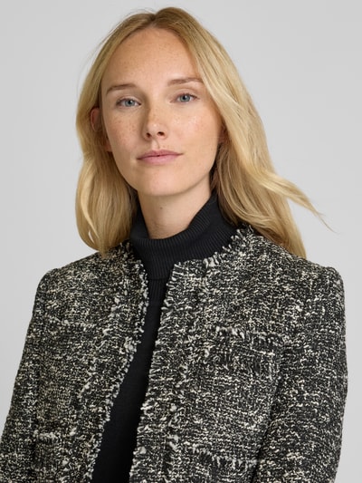 Mango Blazer mit Fransen Modell 'SALT' Black 3