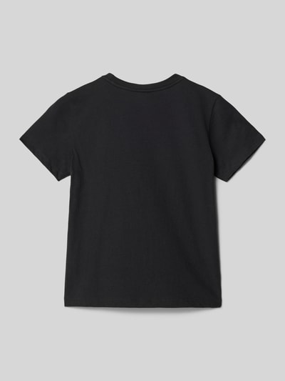 Lacoste T-Shirt mit Label-Detail Black 3