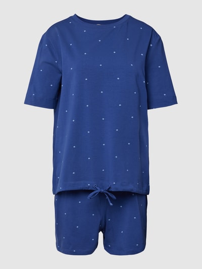 Esprit Pyjama met all-over motief Marineblauw - 1