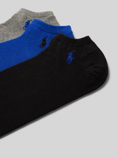 Polo Ralph Lauren Underwear Sneakersocken mit Label-Stitching im 3er-Pack Mittelgrau 2