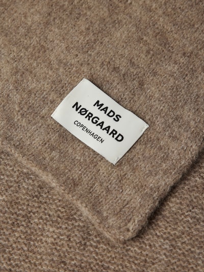 MADS NØRGAARD Schal mit Strukturmuster Modell 'Tosca' Beige 2