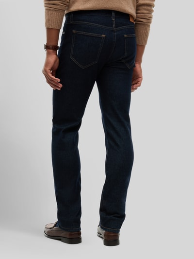 Tommy Hilfiger straight fit jeans met label-details Blauw - 5