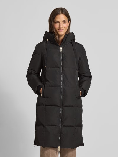 MOS MOSH Płaszcz puchowy z kapturem model ‘Nova’ Czarny 4