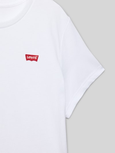 Levi’s® Kids T-shirt z naszywką z logo Błękitny 2