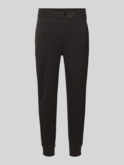 Produktfoto, Spodnie dresowe z elastycznym pasem od Polo Ralph Lauren, mieszanka bawełny, luźny krój, kieszenie, długość wewnętrzna 46 cm.