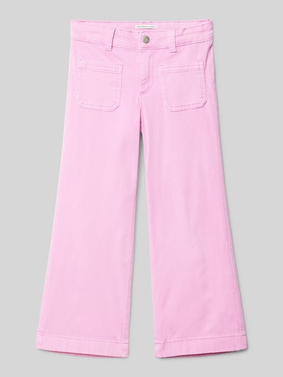 Tom Tailor Regular Fit Hose mit aufgesetzten Taschen Pink 1