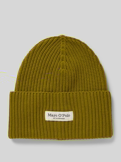 Marc O'Polo Beanie van puur katoen Groen - 1