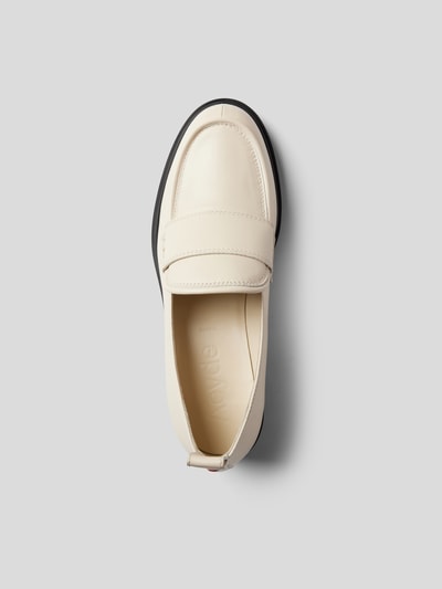 Aeyde Penny Loafer mit Mokassin-Naht Offwhite 6