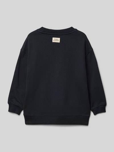 Mango Sweatshirt mit Statement-Print Modell 'legend' Black 3