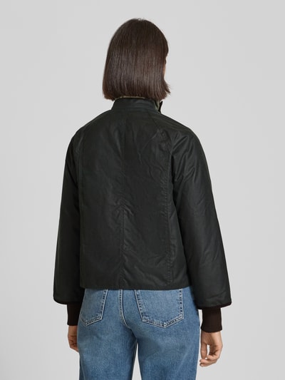 Barbour Regular Fit Jacke aus gewachster Baumwolle Modell 'BEADNELL' Oliv 5