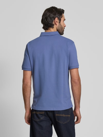 GANT Regular Fit Poloshirt mit Label-Stitching Rauchblau 5