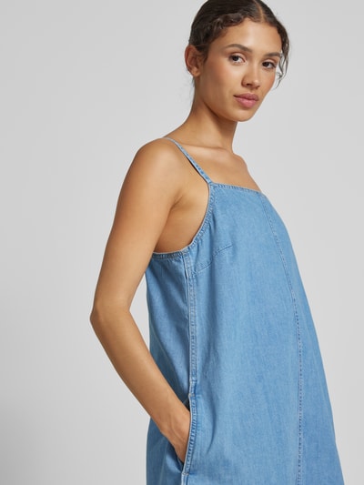 Tom Tailor Denim Mini-Jeanskleid aus reiner Baumwolle Hellblau 3